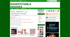 Desktop Screenshot of goodpicturegoodidea.blogspot.com