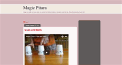 Desktop Screenshot of magic-pitara.blogspot.com