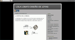 Desktop Screenshot of lolalobatojoyeriaenplata.blogspot.com