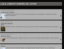 Tablet Screenshot of lolalobatojoyeriaenplata.blogspot.com