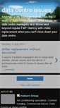 Mobile Screenshot of datacentreissues.blogspot.com