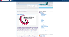 Desktop Screenshot of grupomedico.blogspot.com