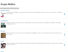 Tablet Screenshot of grupomedico.blogspot.com