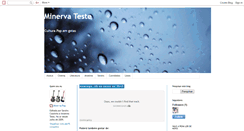 Desktop Screenshot of minervateste.blogspot.com