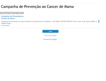 Tablet Screenshot of campanhadecancer.blogspot.com