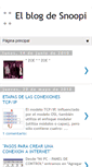 Mobile Screenshot of elblogdesnoopi.blogspot.com