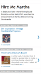 Mobile Screenshot of hirememartha.blogspot.com