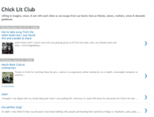 Tablet Screenshot of chicklitclub.blogspot.com