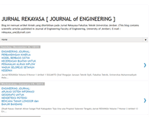 Tablet Screenshot of jurnalrekayasa.blogspot.com