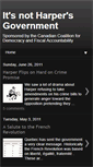 Mobile Screenshot of itsnotharpersgovernment.blogspot.com