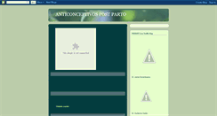 Desktop Screenshot of anticonceptivosdespuesdelparto.blogspot.com
