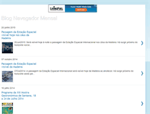 Tablet Screenshot of navegadormensal.blogspot.com