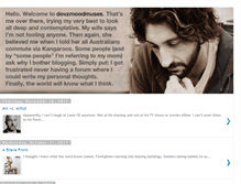 Tablet Screenshot of dovzmoodmuses.blogspot.com