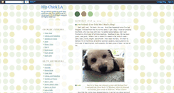 Desktop Screenshot of hipchick-la.blogspot.com