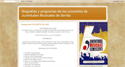 Desktop Screenshot of conciertosjm.blogspot.com