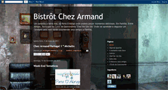 Desktop Screenshot of bistrochezarmand.blogspot.com