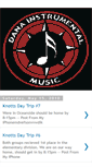 Mobile Screenshot of danainstrumentalmusic.blogspot.com