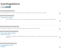 Tablet Screenshot of greenstagealliance.blogspot.com