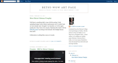 Desktop Screenshot of betsywow.blogspot.com