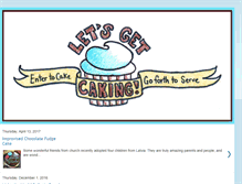 Tablet Screenshot of letsgetcaking.blogspot.com