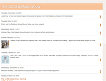 Tablet Screenshot of childballads.blogspot.com