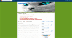 Desktop Screenshot of gatodigital.blogspot.com
