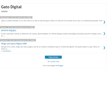 Tablet Screenshot of gatodigital.blogspot.com