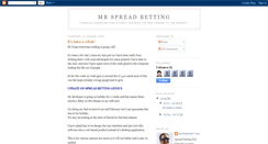 Desktop Screenshot of mr-spread-betting.blogspot.com