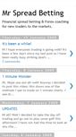 Mobile Screenshot of mr-spread-betting.blogspot.com