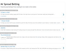 Tablet Screenshot of mr-spread-betting.blogspot.com