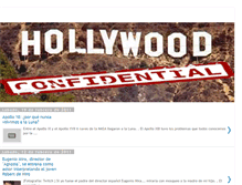 Tablet Screenshot of confidentialhollywood.blogspot.com