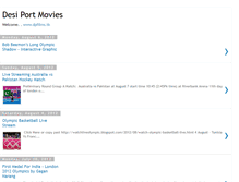 Tablet Screenshot of onlinemoviesport.blogspot.com