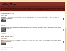 Tablet Screenshot of beckybellbuildingafrica.blogspot.com