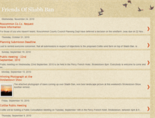 Tablet Screenshot of friendsofsliabhban.blogspot.com