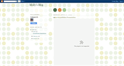 Desktop Screenshot of mollyrgrady.blogspot.com