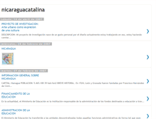 Tablet Screenshot of nicaraguacatalina.blogspot.com