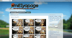 Desktop Screenshot of miesyapage.blogspot.com