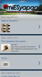 Mobile Screenshot of miesyapage.blogspot.com