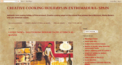 Desktop Screenshot of cooking-extremadura.blogspot.com