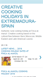 Mobile Screenshot of cooking-extremadura.blogspot.com