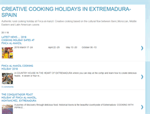 Tablet Screenshot of cooking-extremadura.blogspot.com