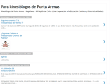 Tablet Screenshot of kinesiologospuntarenas.blogspot.com