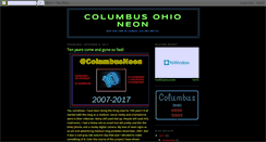 Desktop Screenshot of columbusneon.blogspot.com