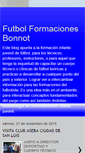 Mobile Screenshot of futbolformaciones.blogspot.com