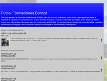 Tablet Screenshot of futbolformaciones.blogspot.com