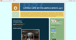 Desktop Screenshot of livinglifebyexamplesince1977.blogspot.com