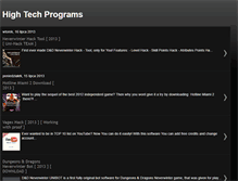 Tablet Screenshot of hitechprogs.blogspot.com