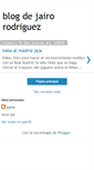 Mobile Screenshot of blogdejairorodriguez.blogspot.com