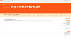 Desktop Screenshot of googleparla.blogspot.com