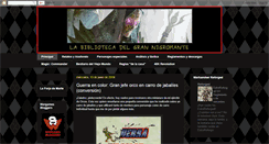 Desktop Screenshot of labibliotecadelgrannigromante.blogspot.com